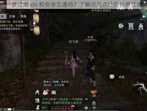 一梦江湖 ios 和安卓互通吗？了解这几点让你畅游江湖