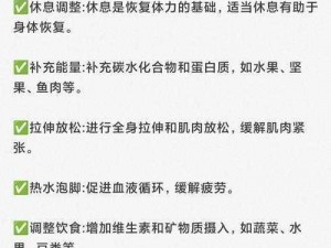 体力对玩家实力作用巨大：深度解析与快速恢复方法分享