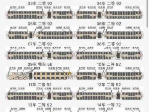 高铁 05 车 06E 号：小明的出行座位在哪里？