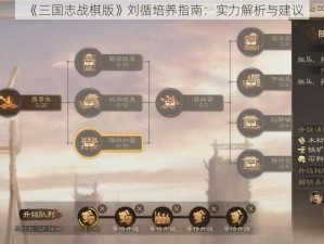 《三国志战棋版》刘循培养指南：实力解析与建议