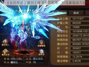 《全民奇迹 2 魔剑士精灵搭配指南：打造最强战力》