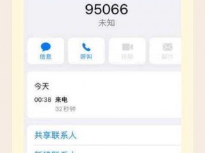 95066是什么电话(你是否知道 95066 是什么电话？它有哪些用途和特点呢？)