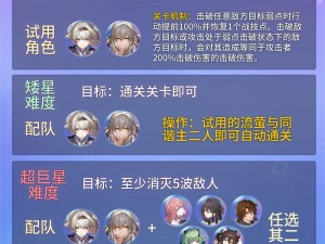 《奇趣速成班：崩坏星穹铁道星芒战幕第一关攻略》