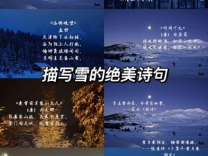 为什么果林里的阿海小雪的十首诗句最经典？如何欣赏这些诗句的魅力？