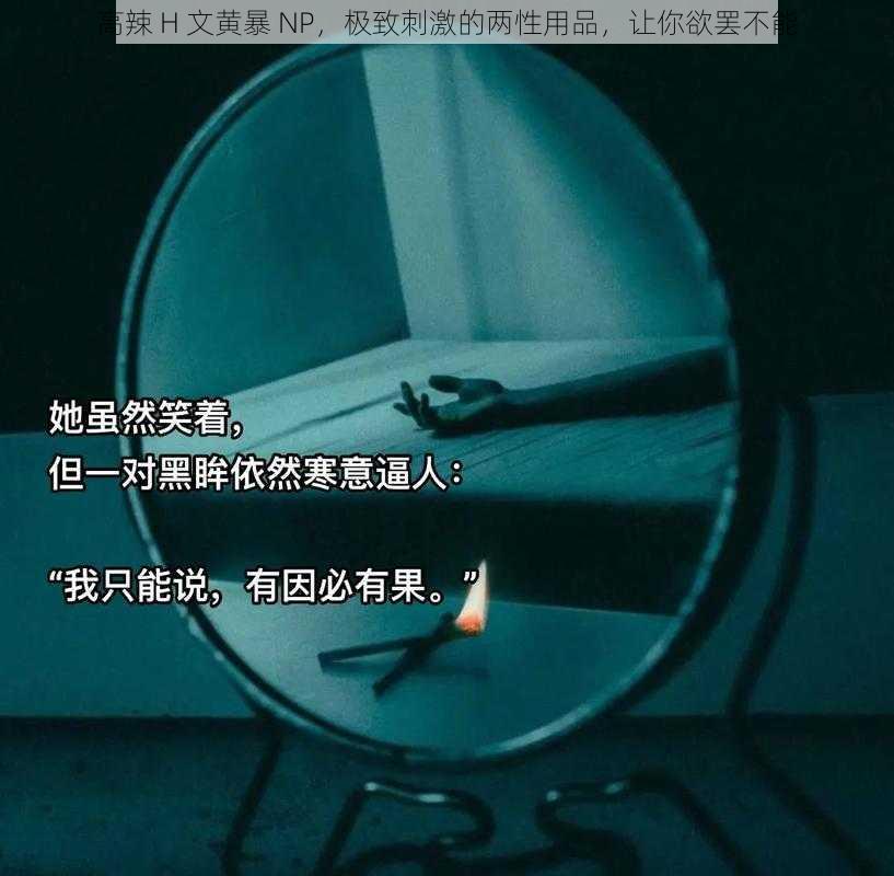 高辣 H 文黄暴 NP,极致刺激的两性用品,让你欲罢不能