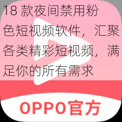 18 款夜间禁用粉色短视频软件，汇聚各类精彩短视频，满足你的所有需求