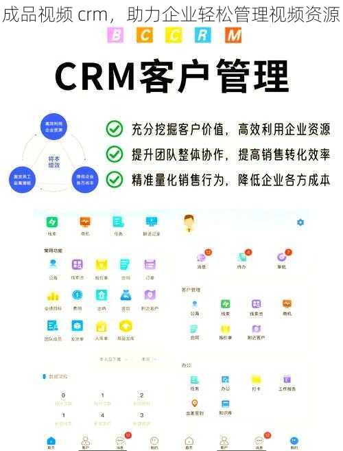 成品视频 crm，助力企业轻松管理视频资源