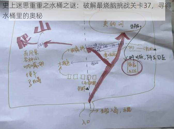 史上迷思重重之水桶之谜：破解最烧脑挑战关卡37，寻得水桶里的奥秘