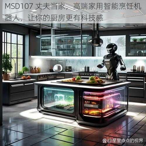 MSD107 丈夫当家，高端家用智能烹饪机器人，让你的厨房更有科技感