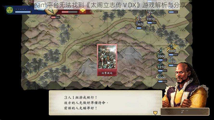 Steam平台无法找到《太阁立志传ⅤDX》游戏解析与分享