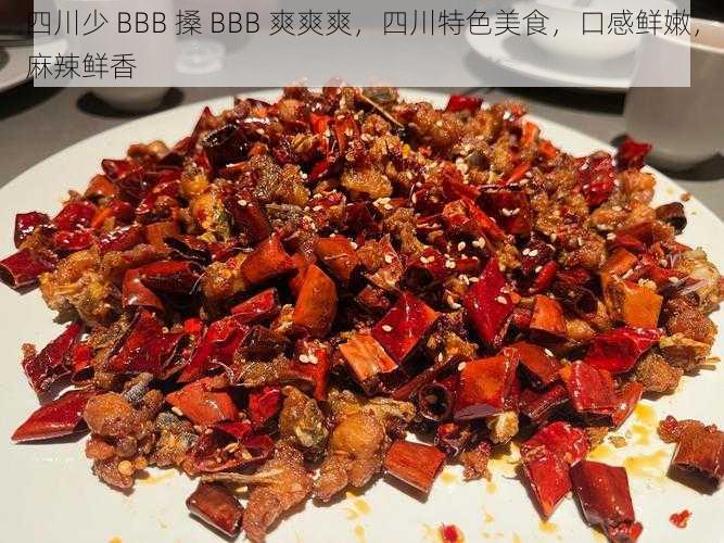 四川少 BBB 搡 BBB 爽爽爽，四川特色美食，口感鲜嫩，麻辣鲜香