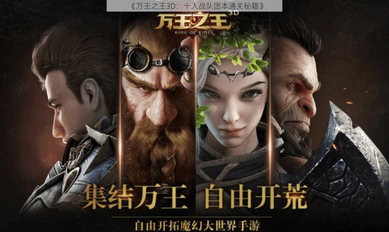 《万王之王3D：十人战队团本通关秘籍》