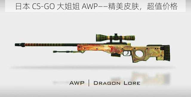 日本 CS-GO 大姐姐 AWP——精美皮肤，超值价格