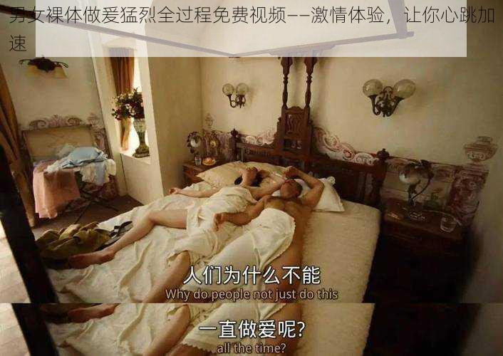 男女裸体做爰猛烈全过程免费视频——激情体验，让你心跳加速