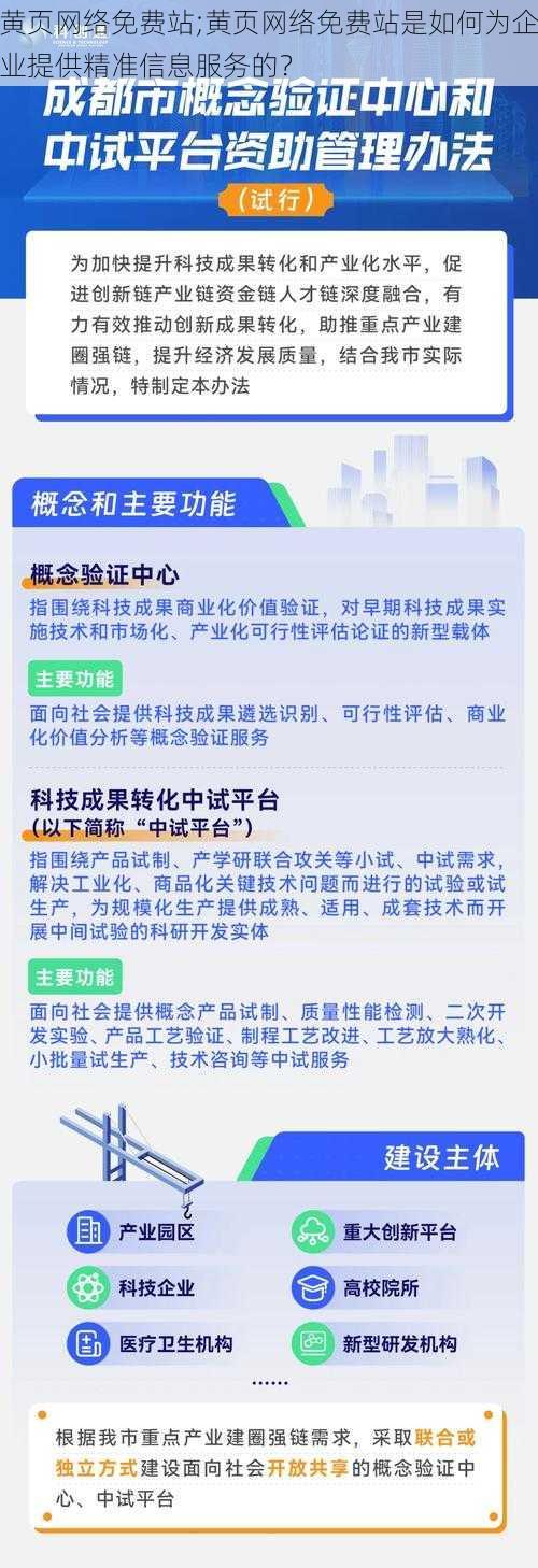 黄页网络免费站;黄页网络免费站是如何为企业提供精准信息服务的？