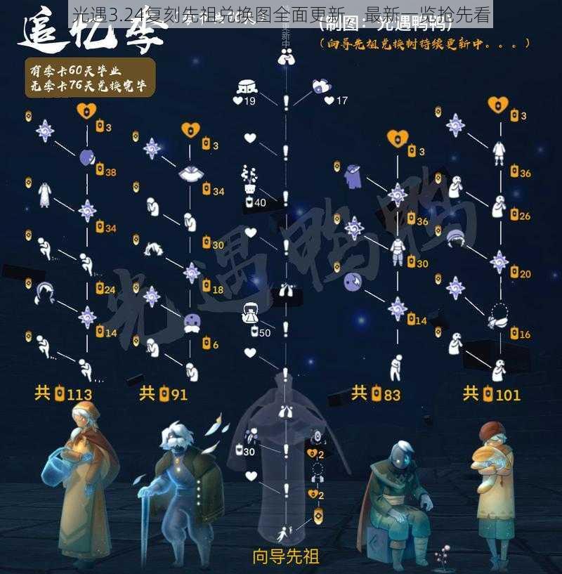 光遇3.24复刻先祖兑换图全面更新，最新一览抢先看