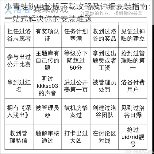 小青蛙跳电脑版下载攻略及详细安装指南：一站式解决你的安装难题