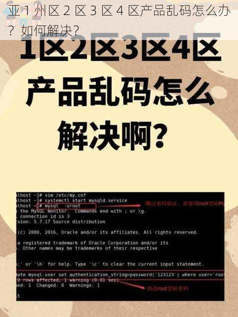 亚 1 州区 2 区 3 区 4 区产品乱码怎么办？如何解决？