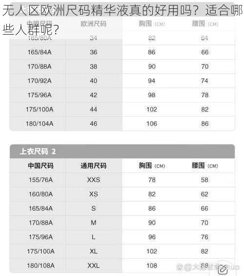 无人区欧洲尺码精华液真的好用吗?适合哪些人群呢?