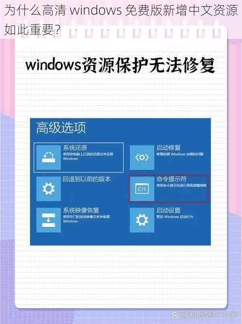 为什么高清 windows 免费版新增中文资源如此重要？