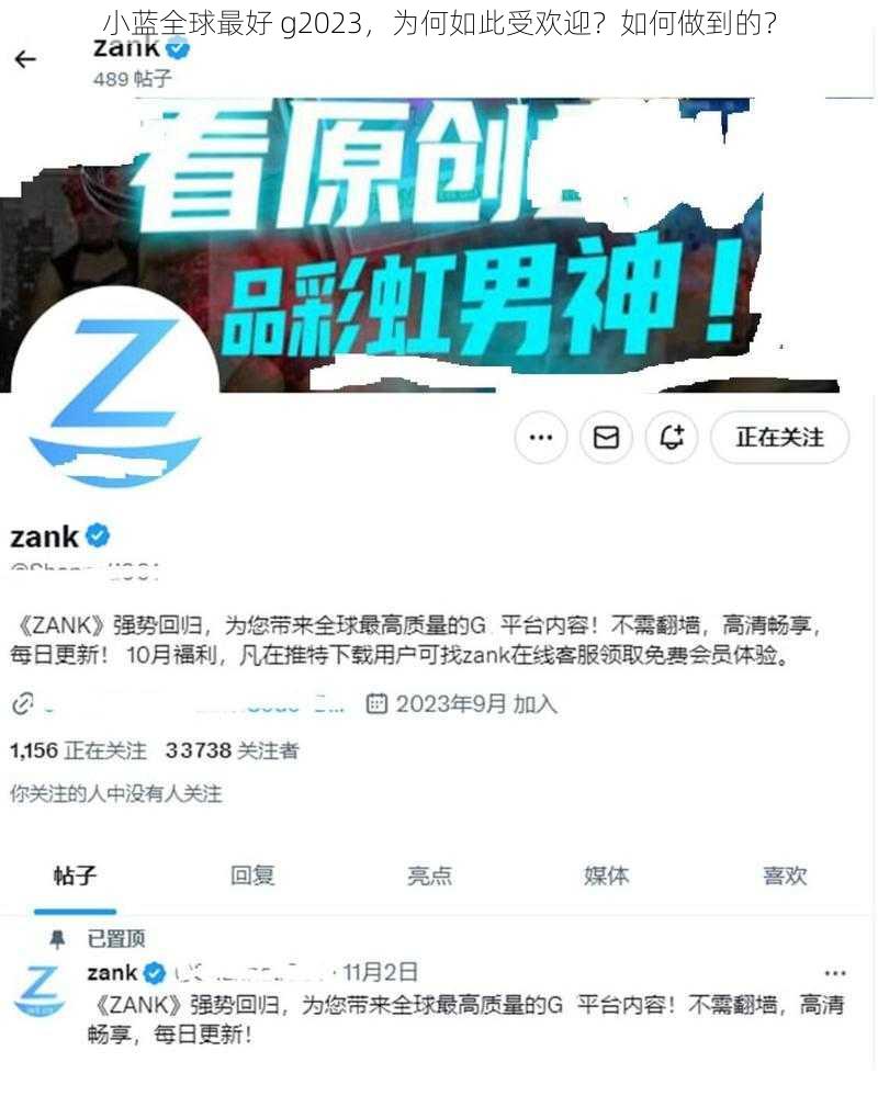 小蓝全球最好 g2023，为何如此受欢迎？如何做到的？