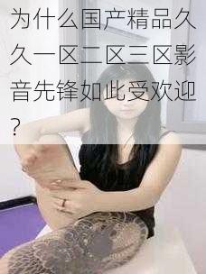 为什么国产精品久久一区二区三区影音先锋如此受欢迎？