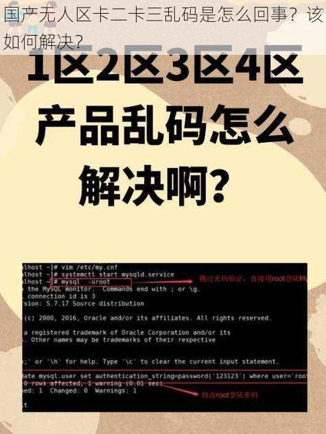 国产无人区卡二卡三乱码是怎么回事？该如何解决？