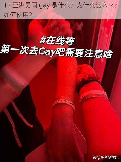 18 亚洲男同 gay 是什么？为什么这么火？如何使用？