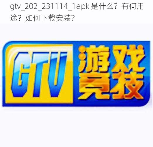 gtv_202_231114_1apk 是什么？有何用途？如何下载安装？