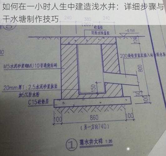 如何在一小时人生中建造浅水井：详细步骤与干水塘制作技巧