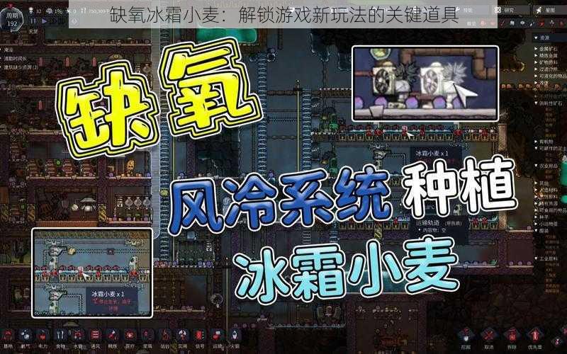 缺氧冰霜小麦：解锁游戏新玩法的关键道具