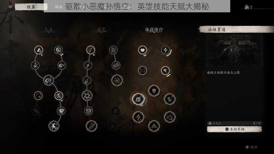 驱散小恶魔孙悟空：英雄技能天赋大揭秘