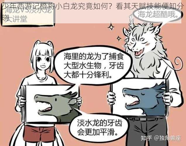 少年西游记橙将小白龙究竟如何？看其天赋技能便知分晓